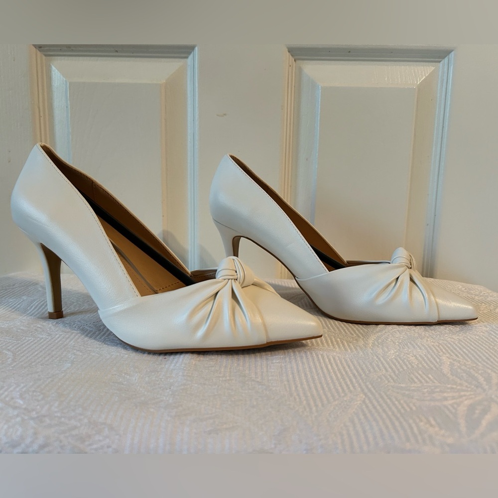 Women's White Heels